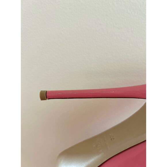 Valentino Garavani Bubblegum Pink Bow Platform Peep Toe Heels - Picture 8 of 16